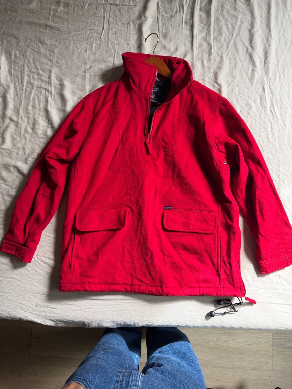 Faconnable Red Men's Pullover Jacket